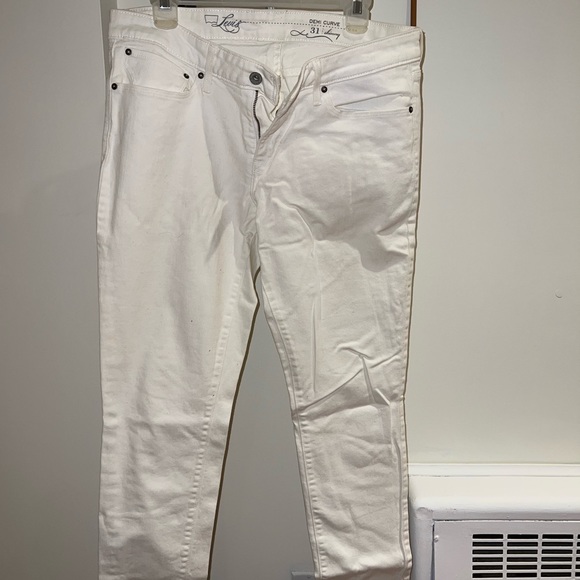 White Levi’s jeans - Picture 3 of 4